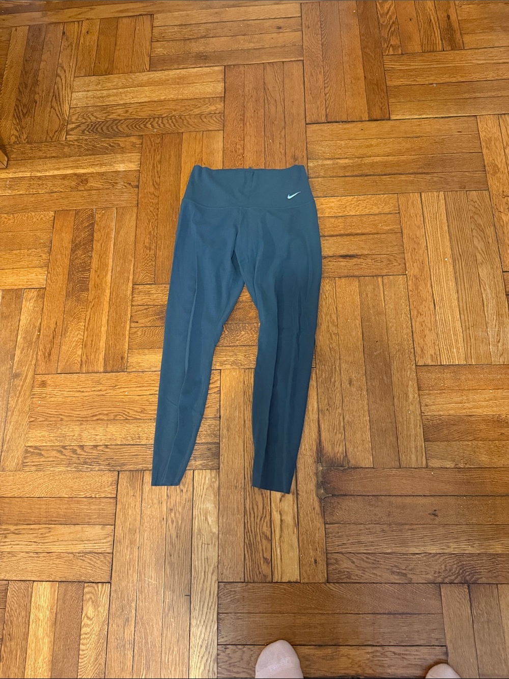 Nike Zenvy Dark Green High-Rise Leggings